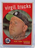 1959 Topps Virgil Trucks Baseball Card