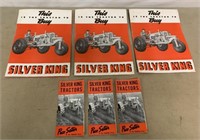 lot of 6 Silver King brochures