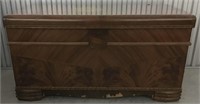 CEDAR CHEST WITH CONTENTS