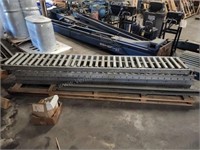 (4) Industrial Roller Conveyors