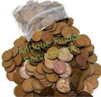 Lot of (100) Unsearched Lincoln Wheat Cents