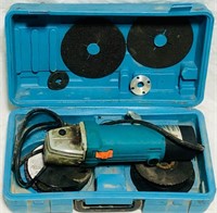 ATE 4-1/2" Angle Grinder w/ Grinding Wheels & Case