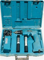 Makita Cordless Drill w/ Batteries, Charger & Case