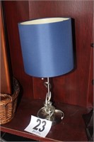 Lamp with Blue Shade (U230)
