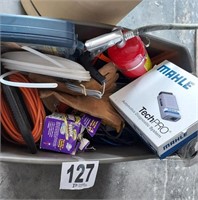Large Tote of Good Tools & Supplies, Mahle Tec