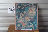 Crosman Brothers Seed Advertisement Sign (U232A)