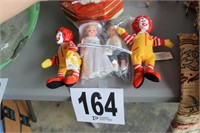 (2) McDonald's & (2) Madame Alexander Dolls