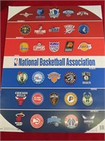 NBA Team Poster 20x16"