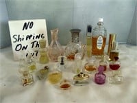 Vintage Mini Glass Perfume Bottles