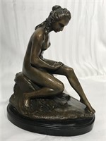 Signed bronze Callegrain 12x9x7.