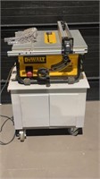 Dewalt Table Saw Cabinet Included