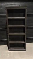 Five Shelf Wooden Bookshelf