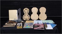 Violin Parts ,books, And Accessories