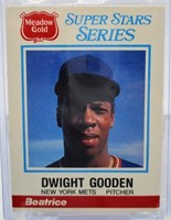 1986 Meadow Gold Dwight Gooden Baseball Card