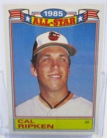 1986 Topps Cal Ripken All Star Baseball Card