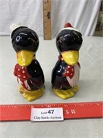 Ceramic Penguin Salt and Pepper Shakers