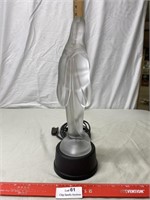 Glass Light Up Mary Statue