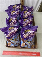 8 Bags of Sweetos Cinnamon Sugar Puffs 6/14/22