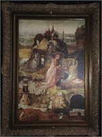 Hieronymous Bosch Copy. The Hermit Saints