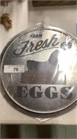 Fresh egg sign