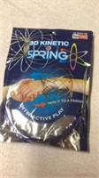 3 D Kinetic springs