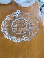ANTIQUE GLASS PLATE