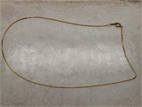14K Italian Silky Chain Necklace