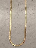 Italian 14K Yellow Gold Serpentine Bracelet