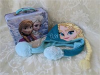 Disney Frozen Lunch Box & Hat