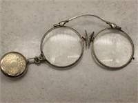 Antique 12K GF Eye Glasses w/ McDougall Pin