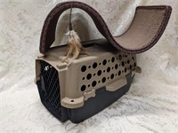 Pet Hard Carrier and Cat Scratch Pad