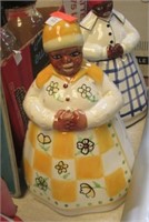 AUNT JEMIMA POTTERY CANISTER -- ITALY