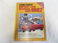 1986 Chilton's Import Car Manual