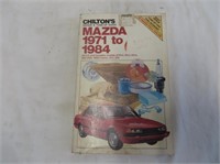 Chilton's Manual 1971-'84 Mazda #6981