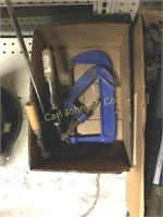 BOX OF CLAMPS
