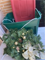 Christmas decoration with tote