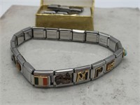 Vintage Zoppini Italian Stainless Bracelet