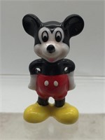 Miniature Bone China Mickey Mouse Figurine