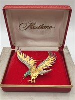 Rare Vintage Boucher Winged Eagle Brooch