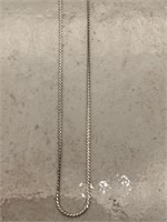 Italian Sterling Silver Chain Necklace
