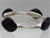 Artisan Sterling Silver Chunky Designer Bracelet