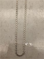 Italian Sterling Silver Chain Necklace