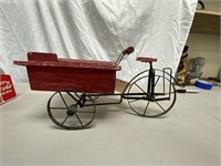 Vintage Pedal Wagon-Pedal Missing