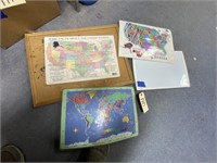 Pile-Cork Board-Dry Erase Board & Placemats