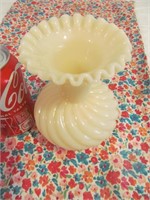 Fenton Swirl Vase