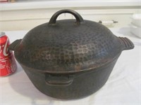 Hammered Cast Iron Dutch Oven, Fire-Ring, 88A, CA