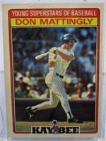 1986 Kay Bee Toys Don Mattingly Baseball Card
