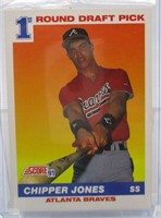 1991 Score Chipper Jones Rookie Baseball Card