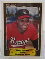 1990 ProCards Frank Thomas Rookie Baseball Card