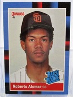 1988 Donruss Roberto Alomar Rookie Baseball Card